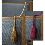 R. J. Toomey 182309 20 Ft. Weighted Pew Ropes - Gold