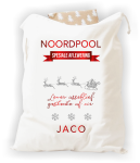 Personalised Christmas Bag - Glitter Print Afrikaans