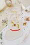 Embroidered Christmas Stocking - Nutcracker Rocking Horse