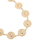 Goldair Gold Filigree Circle Belt
