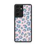 Custom Printed Tpu Cases - Samsung Galaxy S21 Ultra 5G & 39 Baby Blue Leopard Print& 39 By
