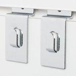 Happy Rabbit - Slat Wall Hooks For Acrylic Toy Holders 2 Pa
