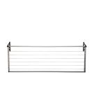 Aluminium Fold-down Wash Line Natural/silver