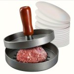 1PC Manual Non-stick Hamburger Meat Press For Home Kitchen Breakfast Pancake Maker With Hamburger Meat Patty Mold Kitchen Utensi