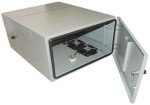 Cattex IP55WM9U-550-ODG IP55 9U Swing Frame Wall Mount 19 Outdoor Grey 600X550MM Fans Not Included