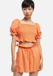 Paper Bag Shorts - Orange