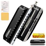 East Top Updated Forerunner 2.0 Without Valves Chromatic Harmonica 12-HOLE 48 Tones G Key Chromatic Mouth Organ Harmonica For Ad