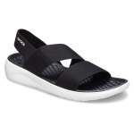 Literide Stretch Sandal Women - Black white W11