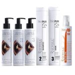 Brazilian Keratin Tannic Straightening Kit 3 Step & Aftercare By Raywell