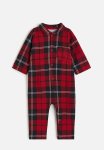 Collared Sleepsuit - Red & Checked