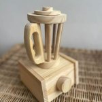 Wooden Donkey & Cart