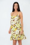 Penelope Printed Strappy Short Dress