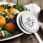 1PC Engraved Coffee Spoons Stainless Steel Coffee Spoon For Restaurant Funny Spoon Gifts For Mom Coffee Spoons Ice Cream Spoon B