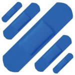 Blue Waterproof Plasters Box 100