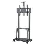 Tv Hanger Mobile Bracket Lcd Tv Floor Cart Bracket All-in-one Display Movable Shelf