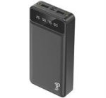20000MAH Powerbank With LED Torch - Battery Capacity 20000MAH Color Black Dimensions 141 X 69 X 27 Mm Weight 435 Grams Type C