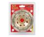 Tork Craft Dia. Cup Wheel 115 X 22.23MM Dbl Row Cold Pressed