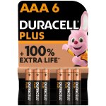 Duracell Plus Aaa Alkaline Batteries 6-PACK