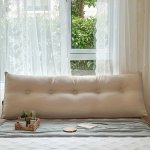 1PC Backrest Bedside Cushion Pillow Tatami Floating Window Pillow Detachable And Washable Pillow For Bedroom Living Room Home De