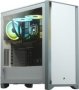 - 4000D Tempered Glass Mid-tower Atx Case - White