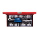 King Tony 1 4" Drive Socket Set With Bits 39 Piece