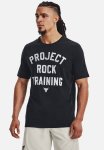 Under Armour Ua Project Rock Training Short Sleeve - Black
