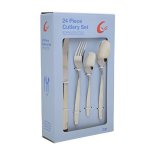 24 Piece 755 18-0 Stainless Steel Cutlery Set SGN063