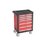 Fixman 7 Drawer Industrial Roller Cabinet On Castors 130 Piece