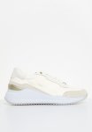 Calvin Klein Internal Wedge Lace Up-nylon Mix - Ck White