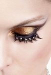 Black White Rhinestone Eyelashes