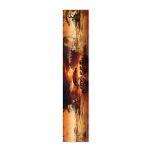Painted African Wildlands Table Runner