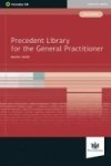 Precedent Library For The General Practitioner Hardcover 3RD Revised Edition