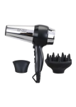 Enzo EN-8896 High-power Hair Dryer 8000 Watts Black And Silver