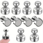 5 10PCS Strong Magnets For Whiteboard Refrigerator Magnets Small Push Pin Magnets For Whiteboard Office