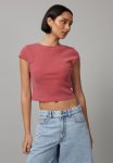 Hazel Open Back Tee - Washed Scooter