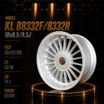 18 Inch Bmw Fitment Rims 8.5J 9.5J – 5 112 5 120 Pcd Silver Alloy Wheels