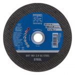 Bulk Pack 2 X Pferd Sg Flat Steel Cutting Wheel X 180MM 22.23MM Hole