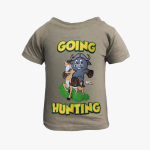Kids Going Hunting Tee Khaki - 36-42