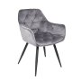 Gof Furniture - Lafoodie Grey Dining Chair