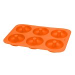 Silicone Donut Pan Orange