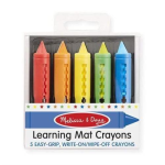4AKID Melissa-amp-doug-learning-mat-crayons