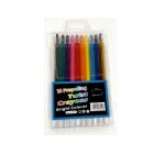 Retractable Crayons 10S C-thru