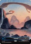 Island 2144 Secret Lair Drop Series - Damaged Foil