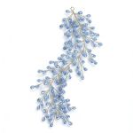 Crystal Rhinestone Headband Bridal Crystal Pearl Wedding Hair Vine