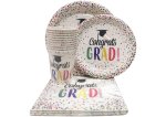 Congrats Grad Paperplate Set 40PC Set