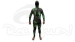 Lycra Suit- Coral Camo 0.5MM