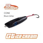 GT Ice Cream Cone 1.5OZ - Black Glitter - Basil Manning