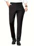 Classic Design Dress Pants Men's Formal Solid Color Stretch Dress Pants For Business