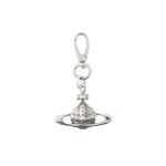 Orb Charm Keyring -silver