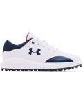 Boys' Ua Draw Sport Sl Jr. Golf Shoes - White 5.5